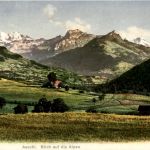 Aeschi - Blick auf die alpen