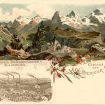 Gruss vom Berner Oberland - Litho