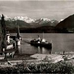 Oberhofen am Thunersee - Dampfschiff Ländlte