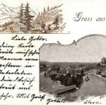 Gruss aus Thun - Litho