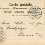 Gruss aus Thun - Litho