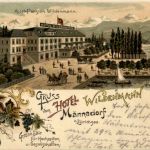 Männedorf - Hotel Wildenmann - Litho