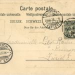 Souvenir de Lausanne - Litho