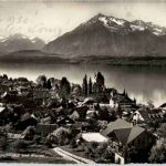 Oberhofen mit Blüemlisalp