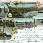 Gruss vom Bodensee - Rorschach - Romanshorn - Litho