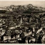 St. Gallen mit Säntis