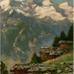 Bietschhorn - Künstlerkarte