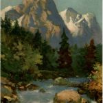 Rosenlaui - Künstlerkarte