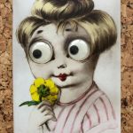 Kind mit beweglichen Augen - moving eyes