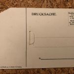 Gruss aus Nürnberg - mechanische Karte