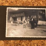 Schweiz - Photos auf Papier geklebt