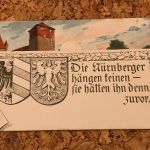 Nürnberg - Mechanische Karte