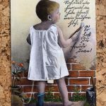 Gruss aus St. Gallen - kind child - mechanische Karte