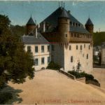Lausanne - L Esplanade du Chateau
