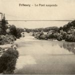 Fribourg - Le Pont suspendu