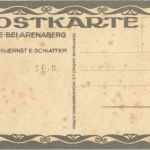 Bei Arenaberg - Künstlerkarte Schlatter