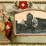Schloss Arbon - Prägekarte