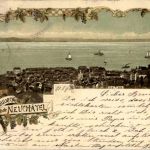 Souvenir de Neuchatel - Litho