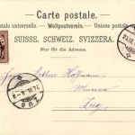 Gruss aus Thun - Litho