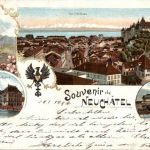Souvenir de Neuchatel - Litho