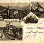 Gruss aus Thun - Litho