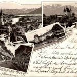 Gruss aus Thun - Litho