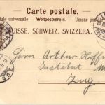 Gruss aus Brunnen - Litho