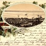 Souvenir de Neuchatel - Litho 1898