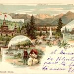 Gruss aus Thun - Litho