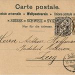 Gruss aus Zürich - Litho