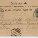 Gruss aus Interlaken - Litho