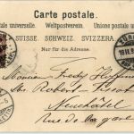 Gruss vom Vierwaldstättersee - Litho