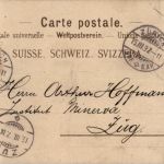 Gruss aus Zürich - Litho