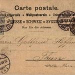 Gruss aus Zürich - Litho