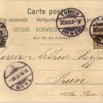Gruss aus Zürich - Litho
