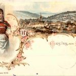 Gruss aus Liestal - Litho