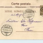 Gruss aus Liestal - Litho