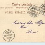 Gruss aus Zürich - Litho