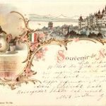 Gruss aus Neuchatel - Litho