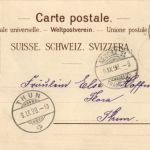 Gruss aus Neuchatel - Litho