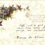 Blumen - Litho