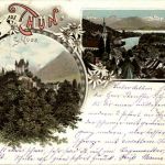 Gruss aus Thun - Litho