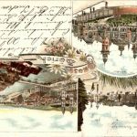 Gruss aus Zürich - Litho