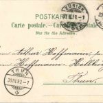 Gruss aus Zürich - Litho