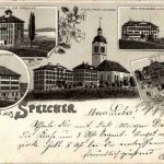 Gruss aus Speicher - Litho