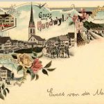 Gruss aus Hundwil - Litho