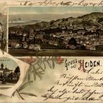 Gruss aus Heiden - Litho