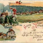 Gruss aus Appenzell - Litho