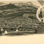 Gruss aus Appenzell - Litho