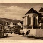 Appenzell - Kirche und Sitterbrücke